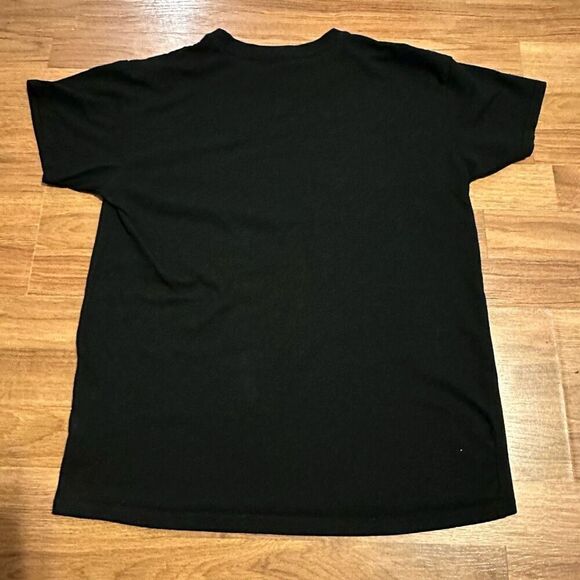 Brisco Black Short Sleeve T-shirt with Pacman on the front | Youth size Medium - Picture 4 of 5